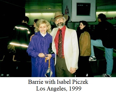 Barrie with Isabel Piczek, 1999